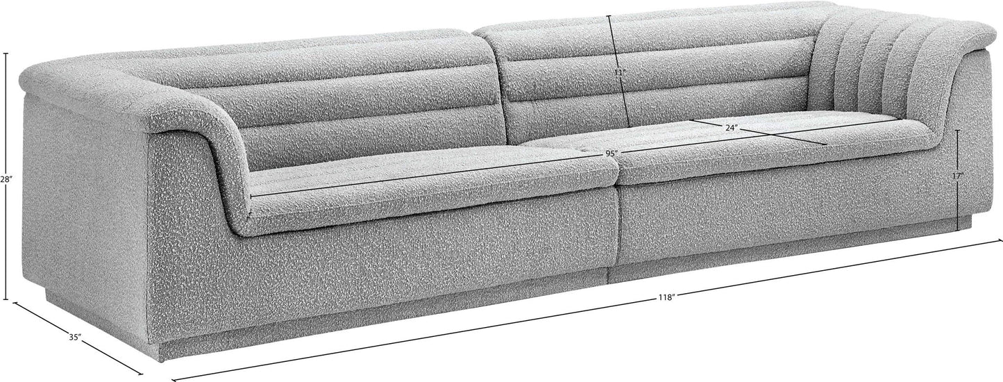 Cascade - Boucle Modular Sofa
