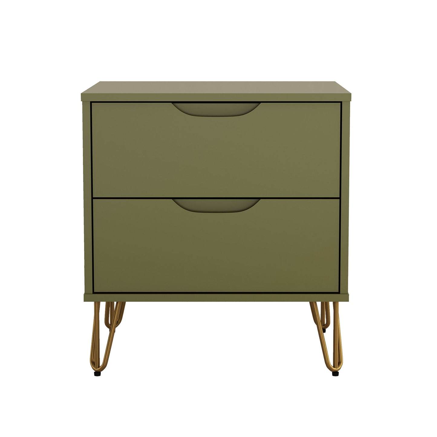 Manhattan Rockefeller - 2-Drawer Nightstand