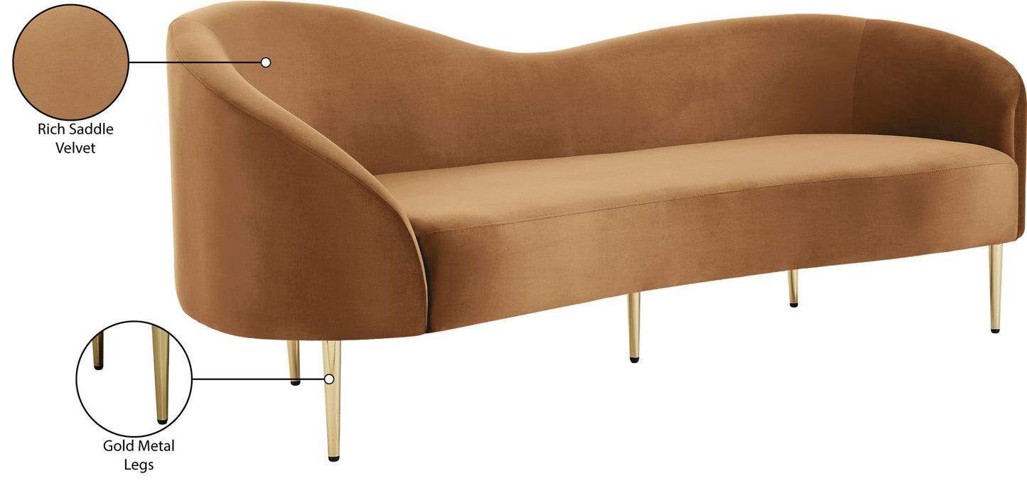 Ritz - Sofa - Saddle