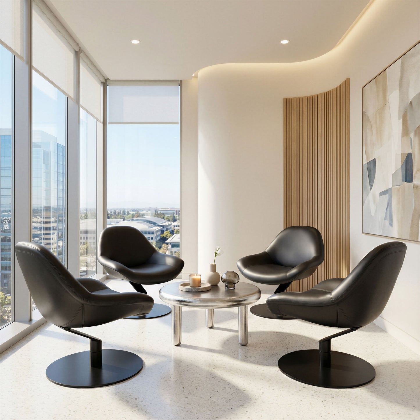 Arian - Coffee Table - Silver