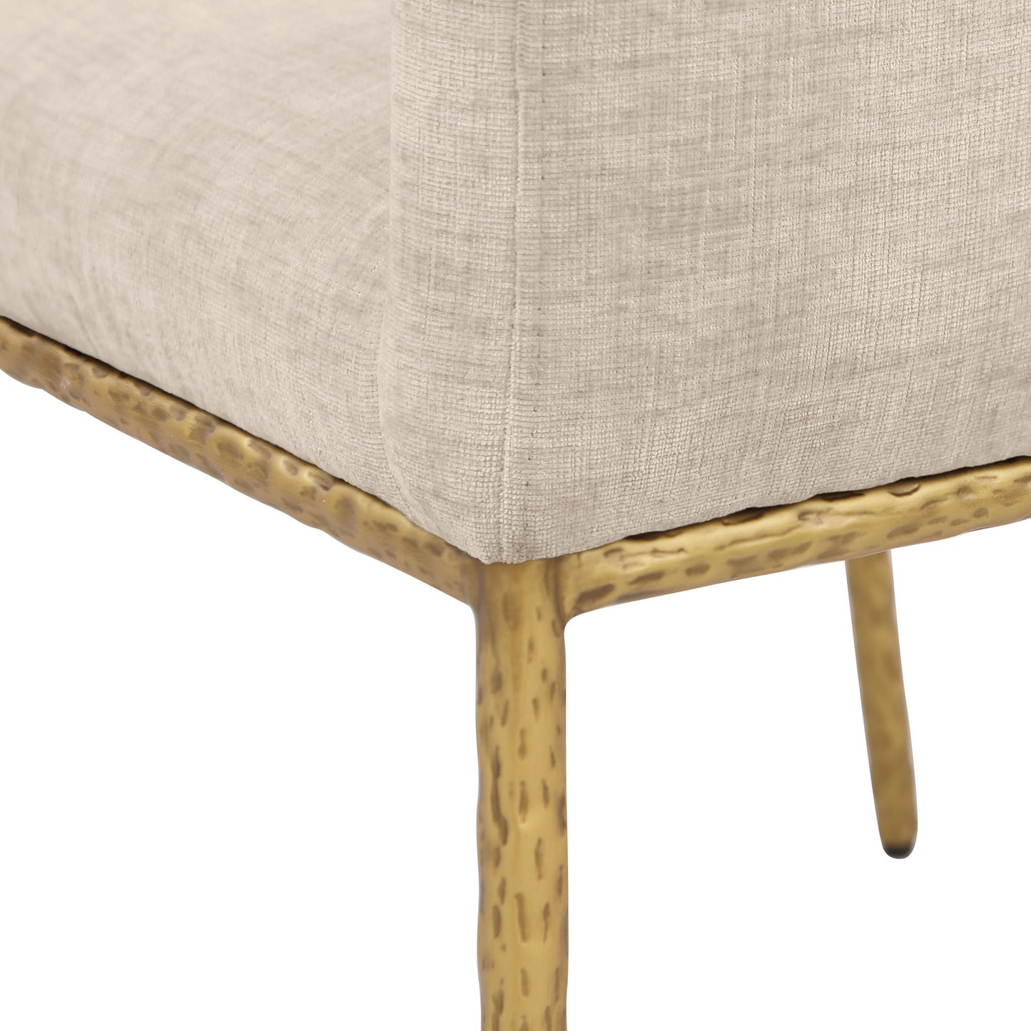Reeves - Dining Chair With Gold Legs (Set of 2)