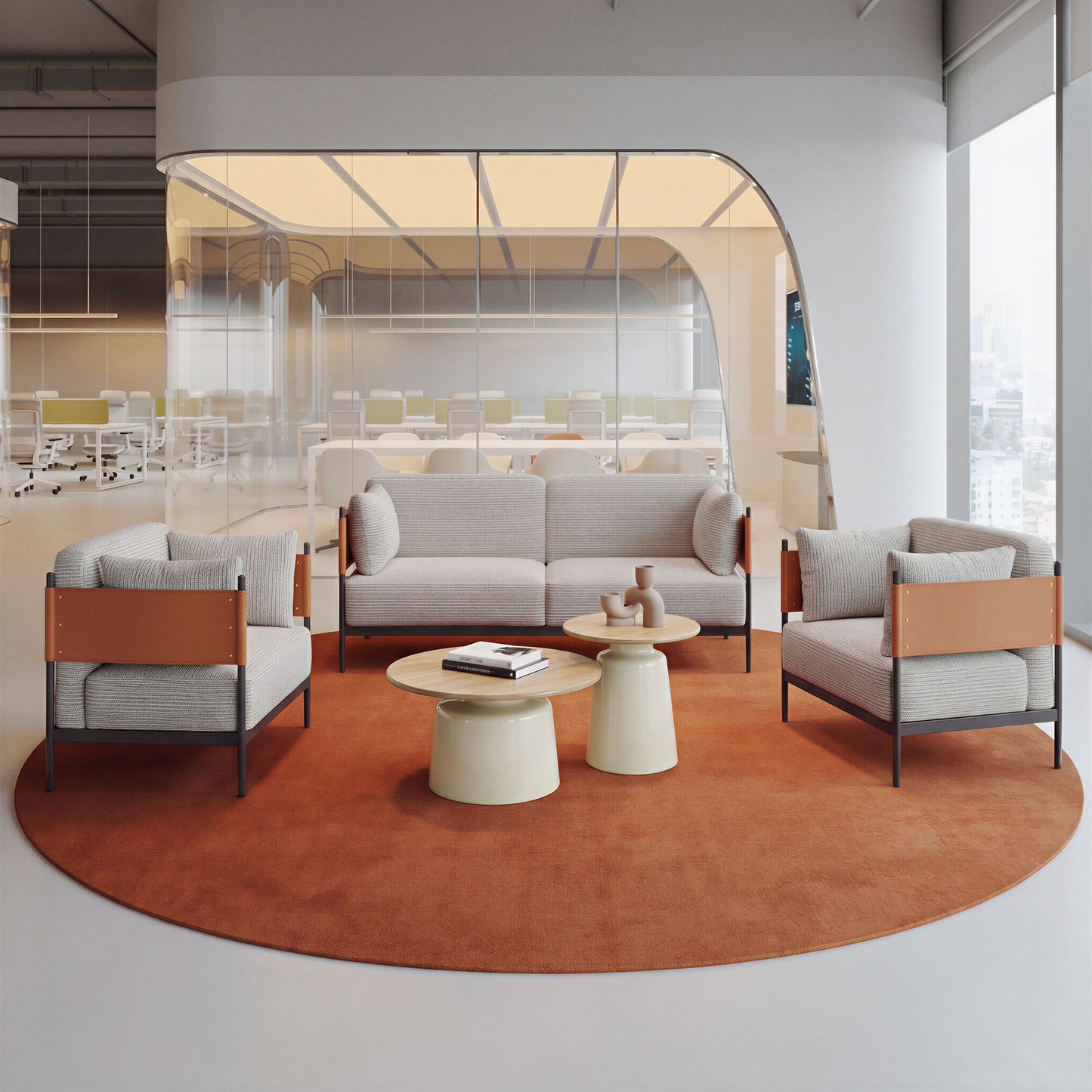 Stirbe - Loveseat - Gray