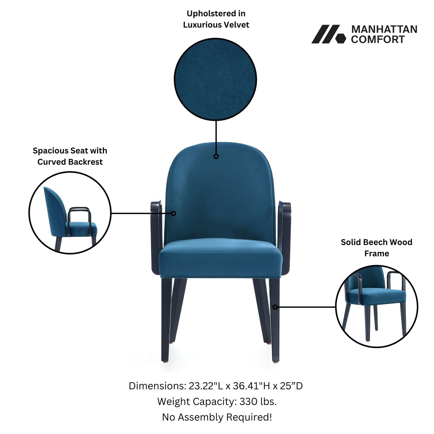 Manhattan Hillman - Armchair