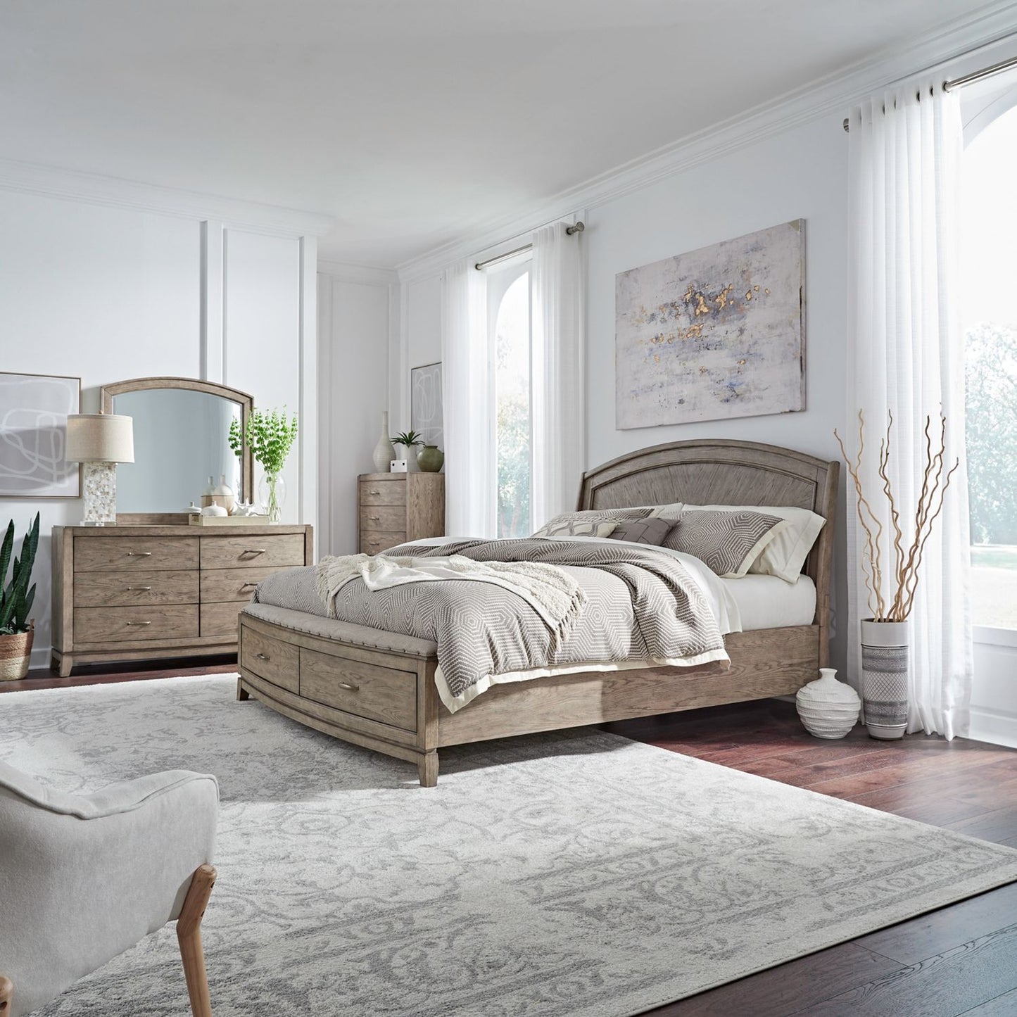 Avalon - Panel Bedroom Set