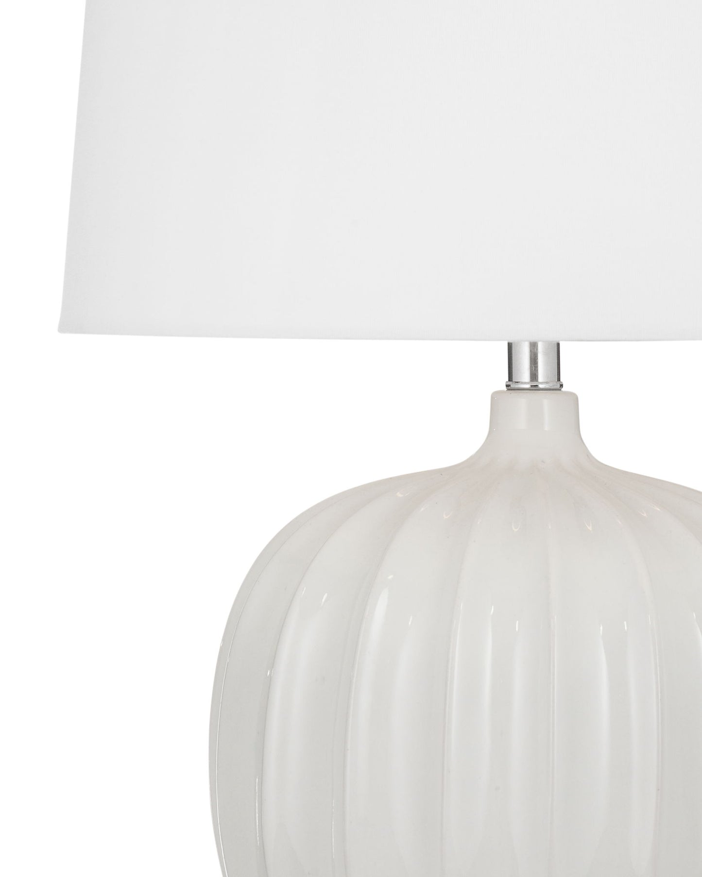 Lotus - White Table Lamp - White