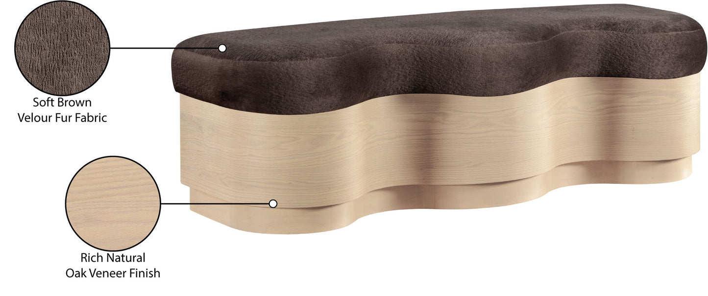 Savoy - Bench With Gold Base