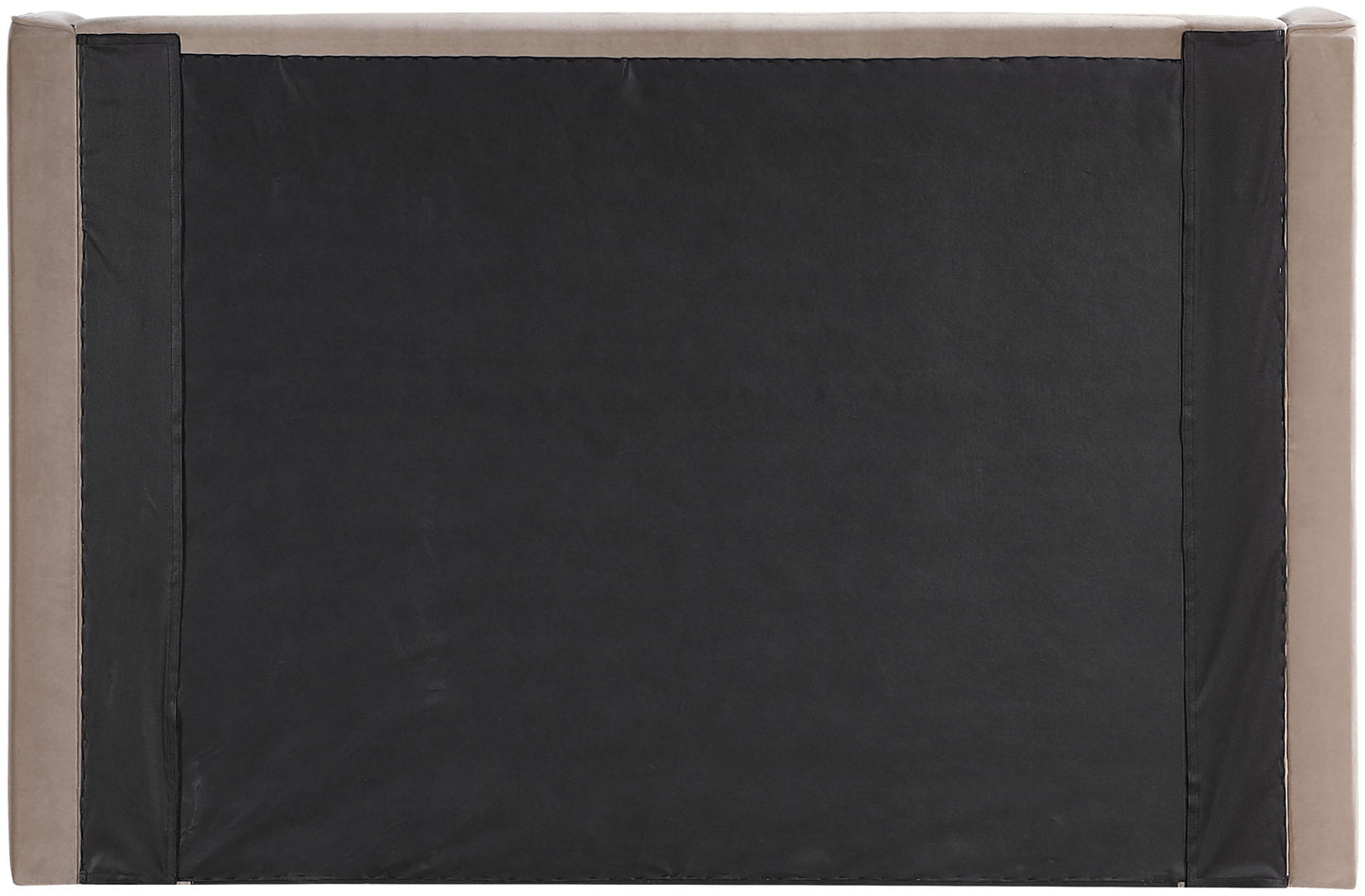 Kendall - Velvet Upholstered Bed - Taupe