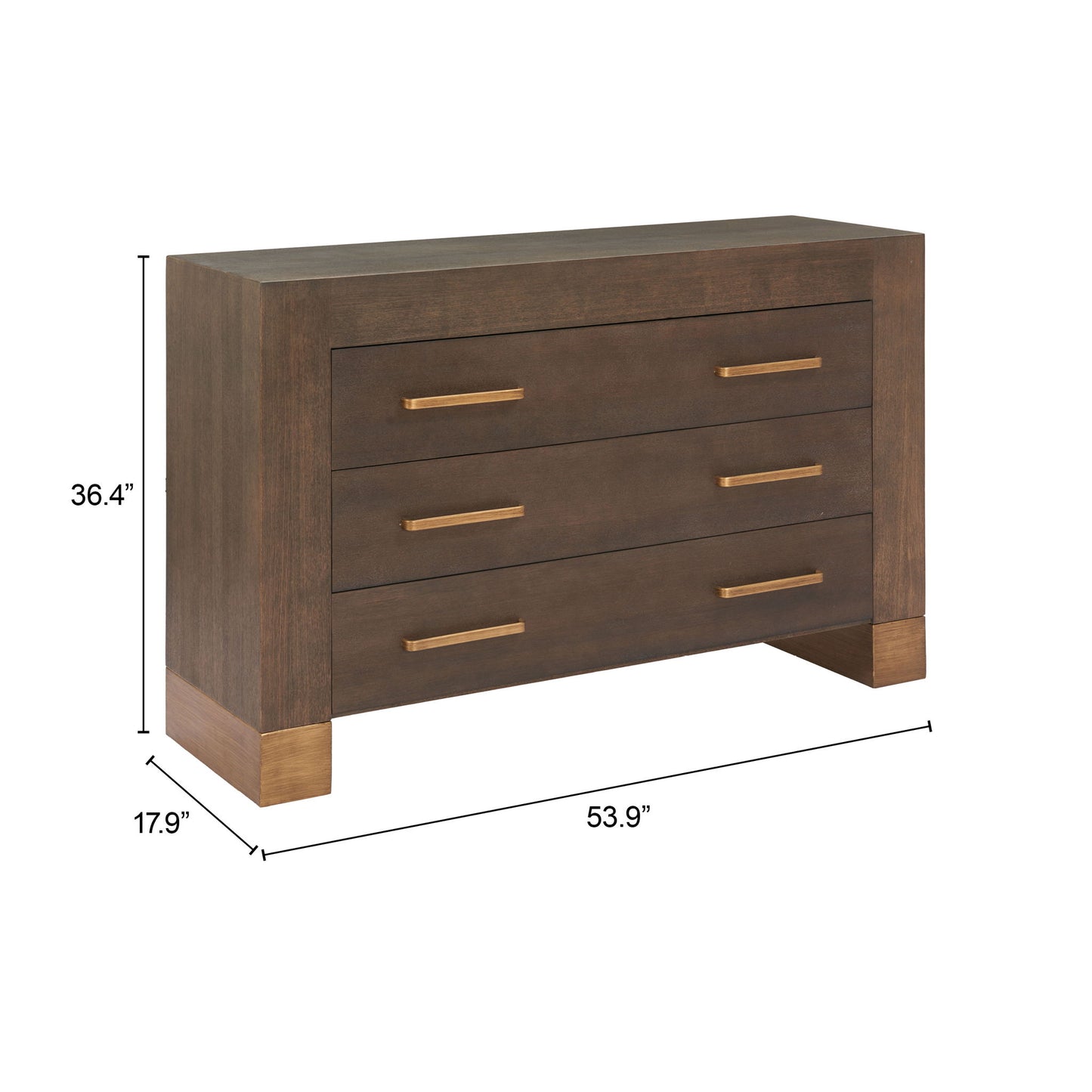Sivar - Cabinet - Brown / Espresso