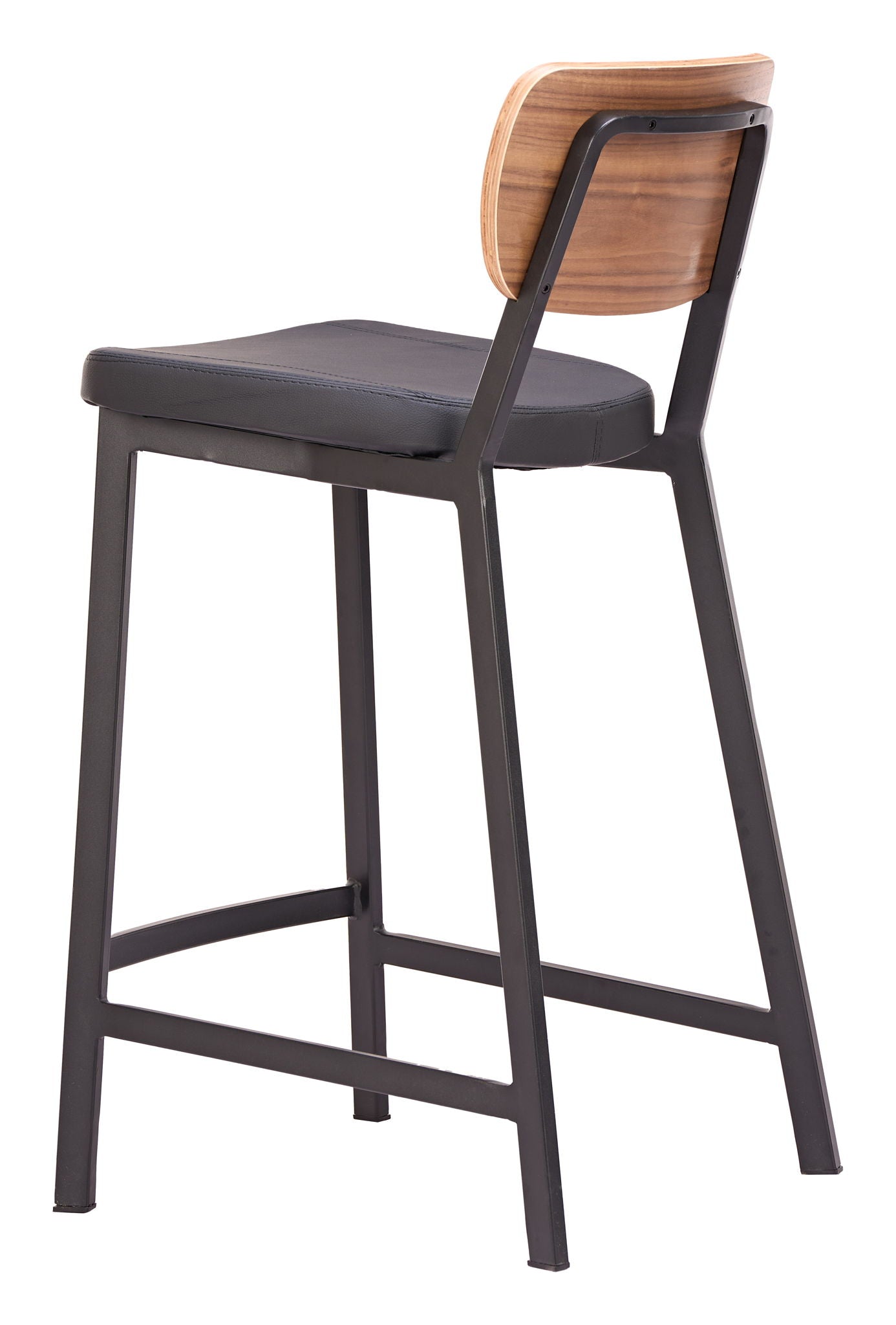 Ardenne - Counter Stool (Set of 2) - Black / Brown