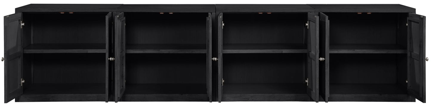 Vero - Solid Wood And Oak Venee Sideboard/Buffet
