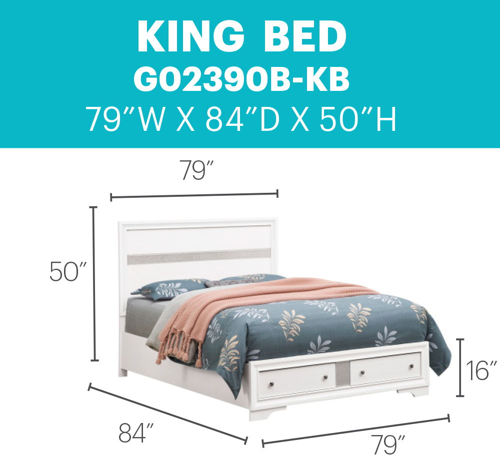 Glory Furniture - Madrid - Bed