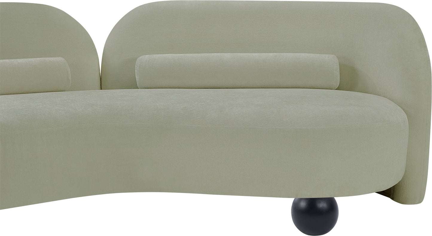 Daphne - Chenille Loveseat