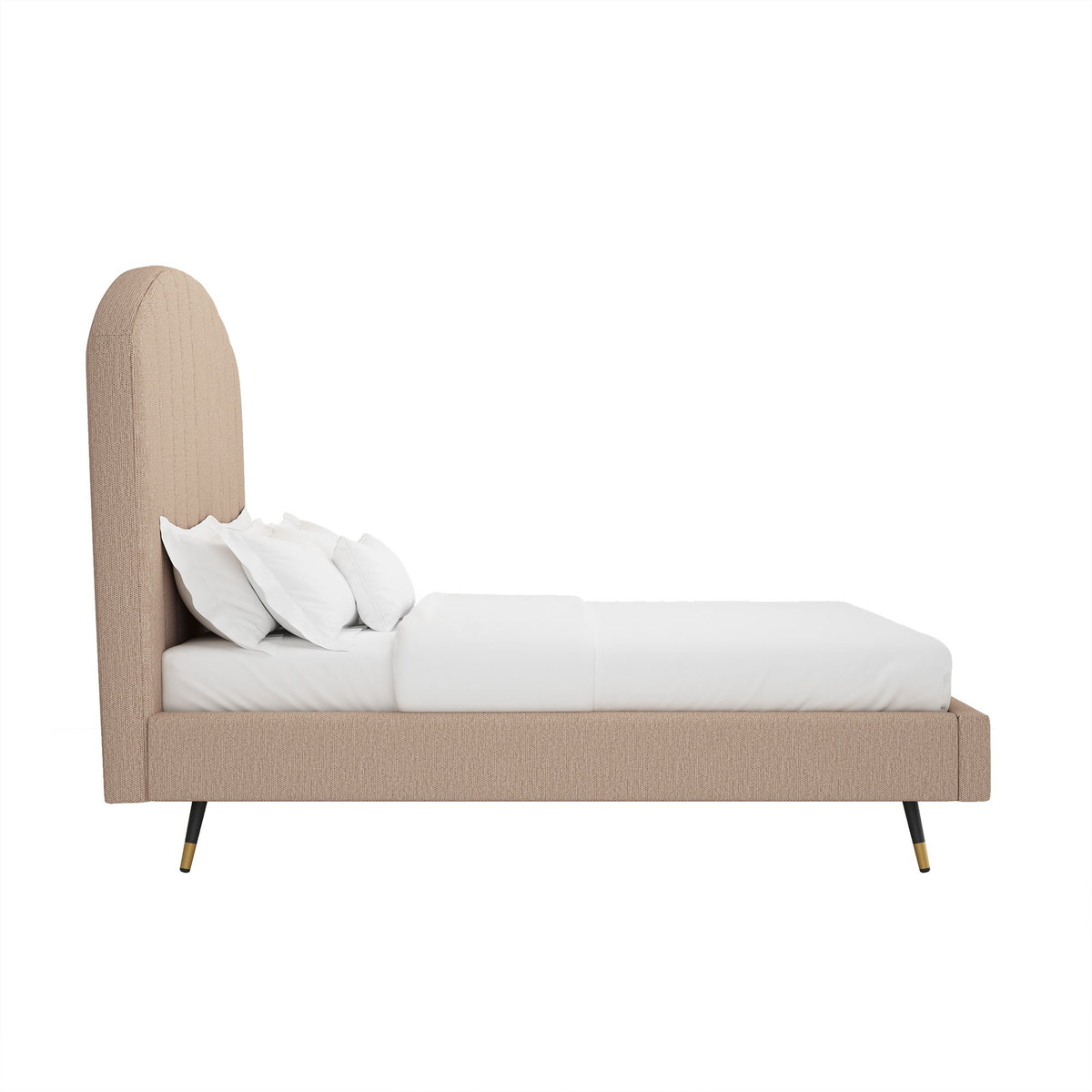 Liraine - Arched Channel Upholstered Bed