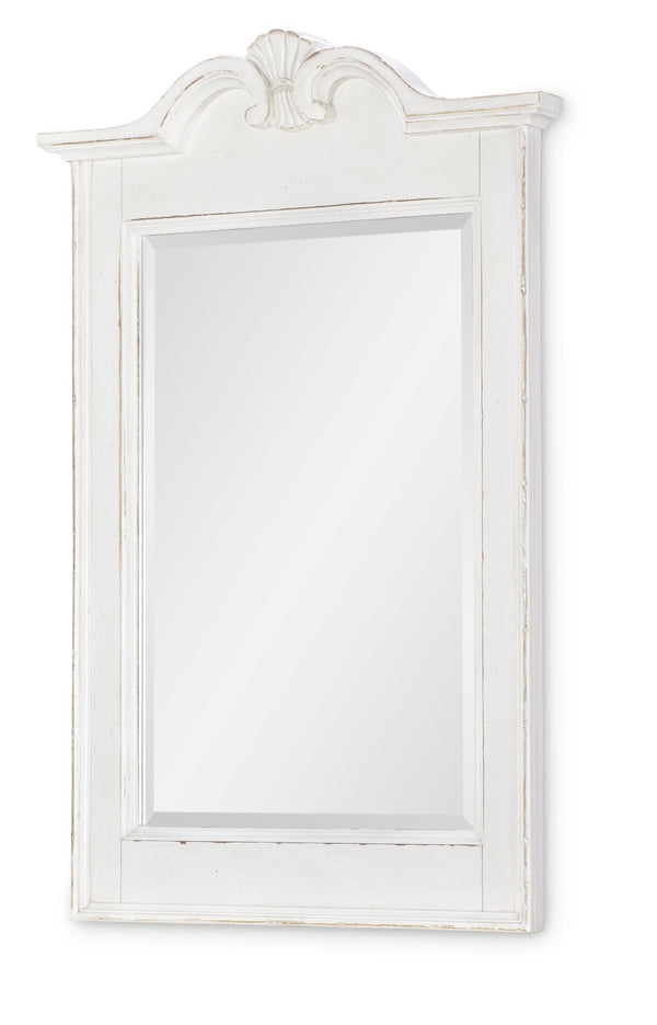 Vintage Market - Scalloped Mirror - Picket Fence