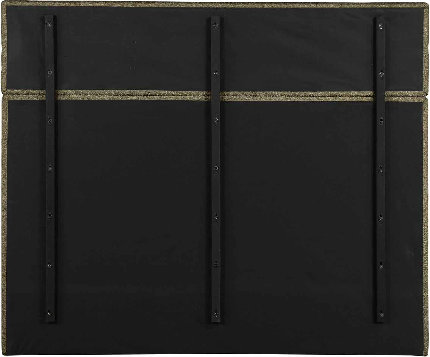 Adam - Boucle Fabric Bed With 70.5" Headboard