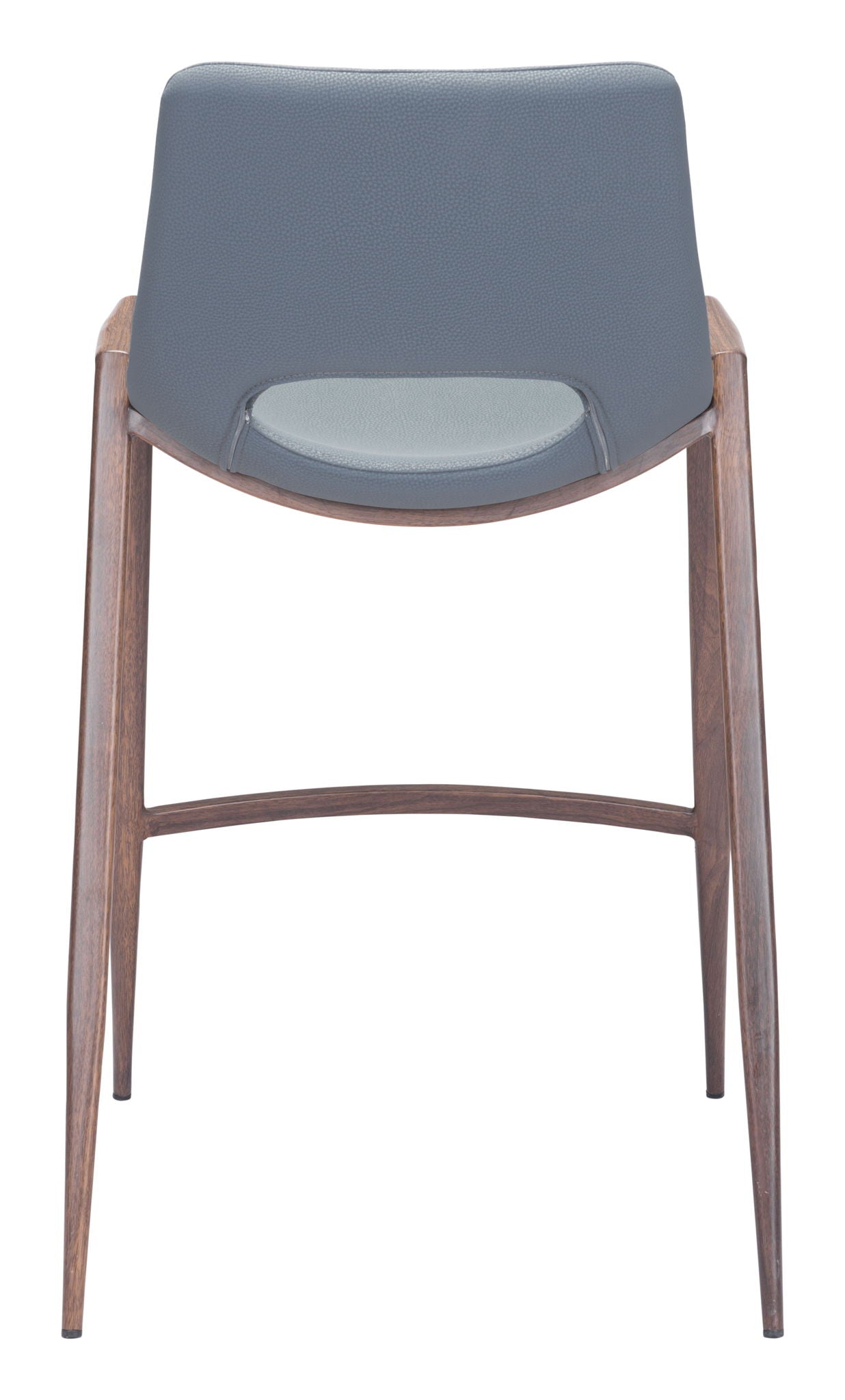 Desi - Counter Stool With Walnut Legs (Set of 2)