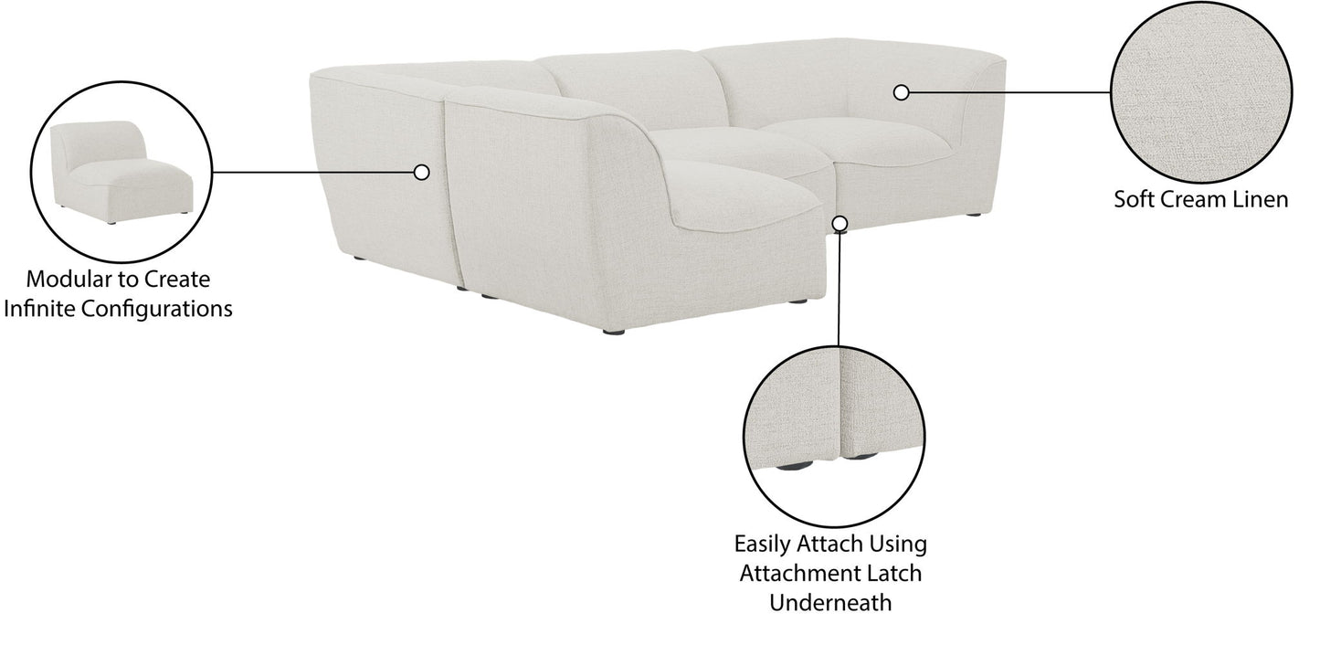 Miramar - 4 Piece Modular Sectional