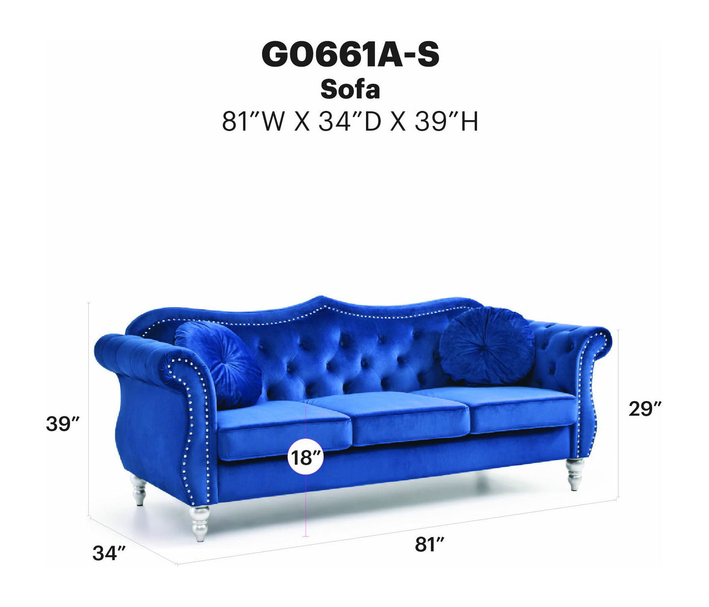 Glory Furniture - Hollywood - Sofa