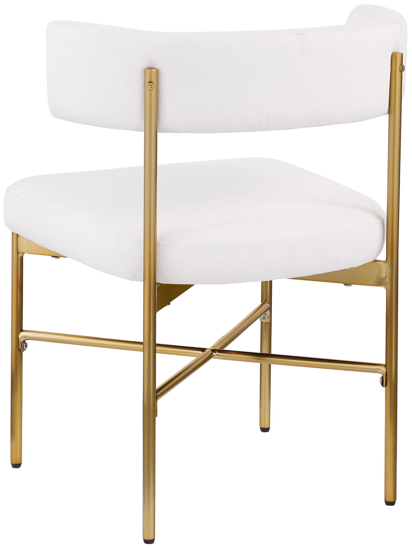Rivage - Durable Dining Chair With Gold Frame (Set of 2)
