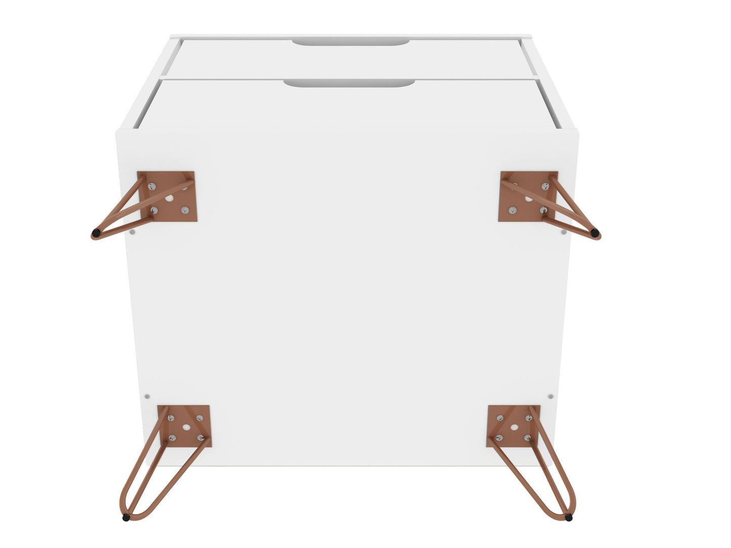 Manhattan Rockefeller - 2-Drawer Nightstand