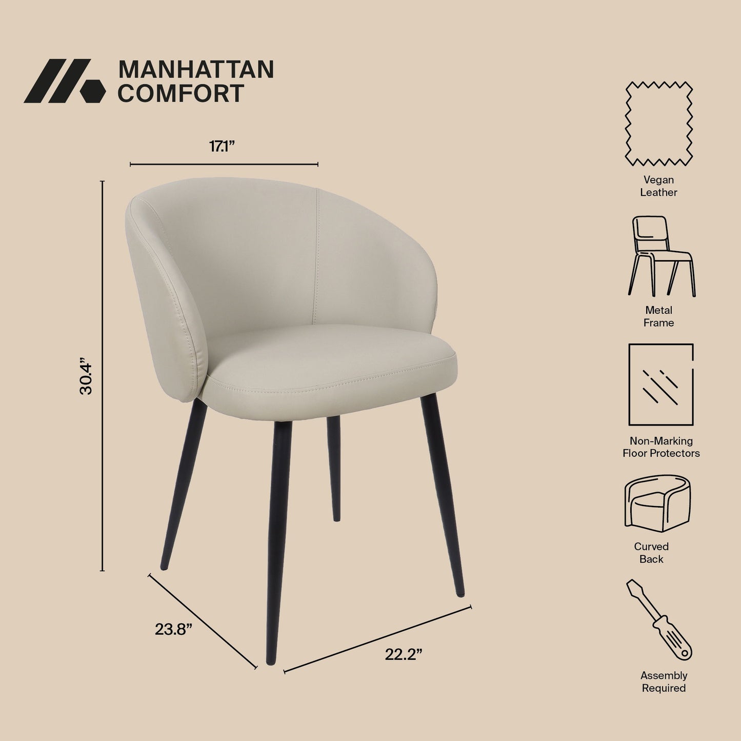 Manhattan Looma - Side Chair (Set of 2)