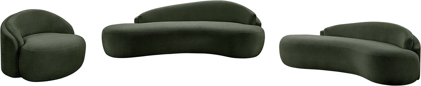 Caspian - Chenille Fabric Upholstered Chair