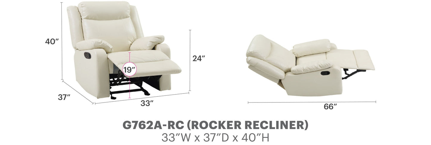 Glory Furniture - Ward - Rocker Recliner