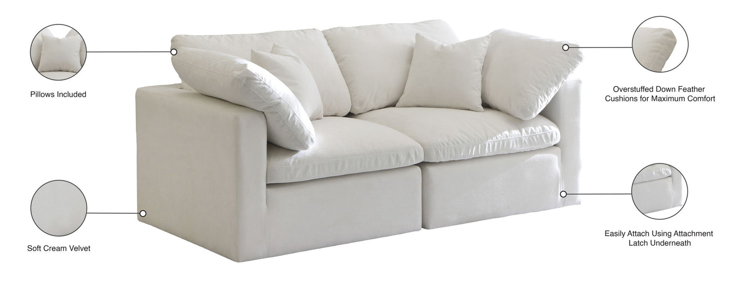 Plush - Modular 2 Seat Sofa