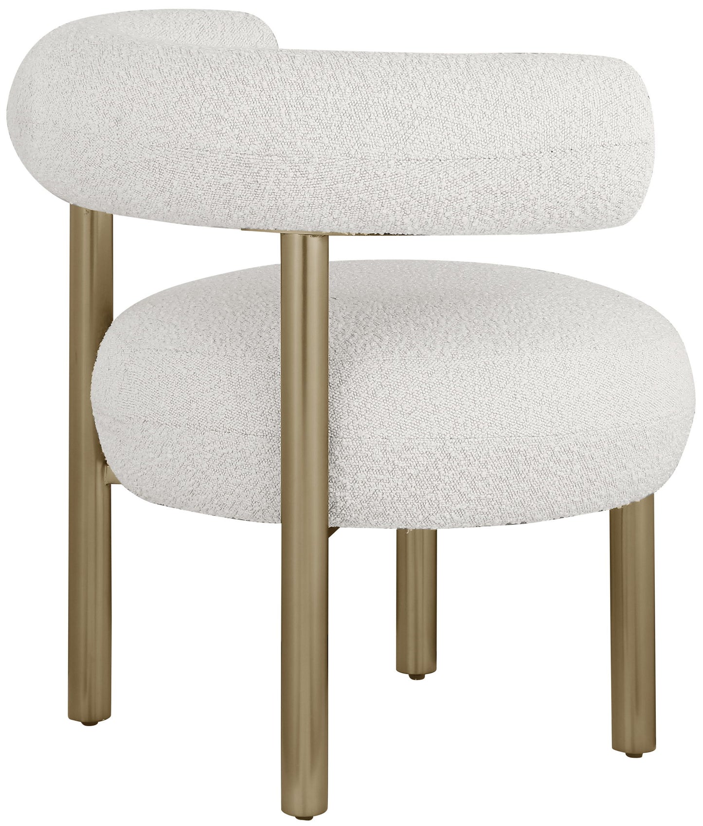 Bordeaux - Boucle Fabric Accent Chair
