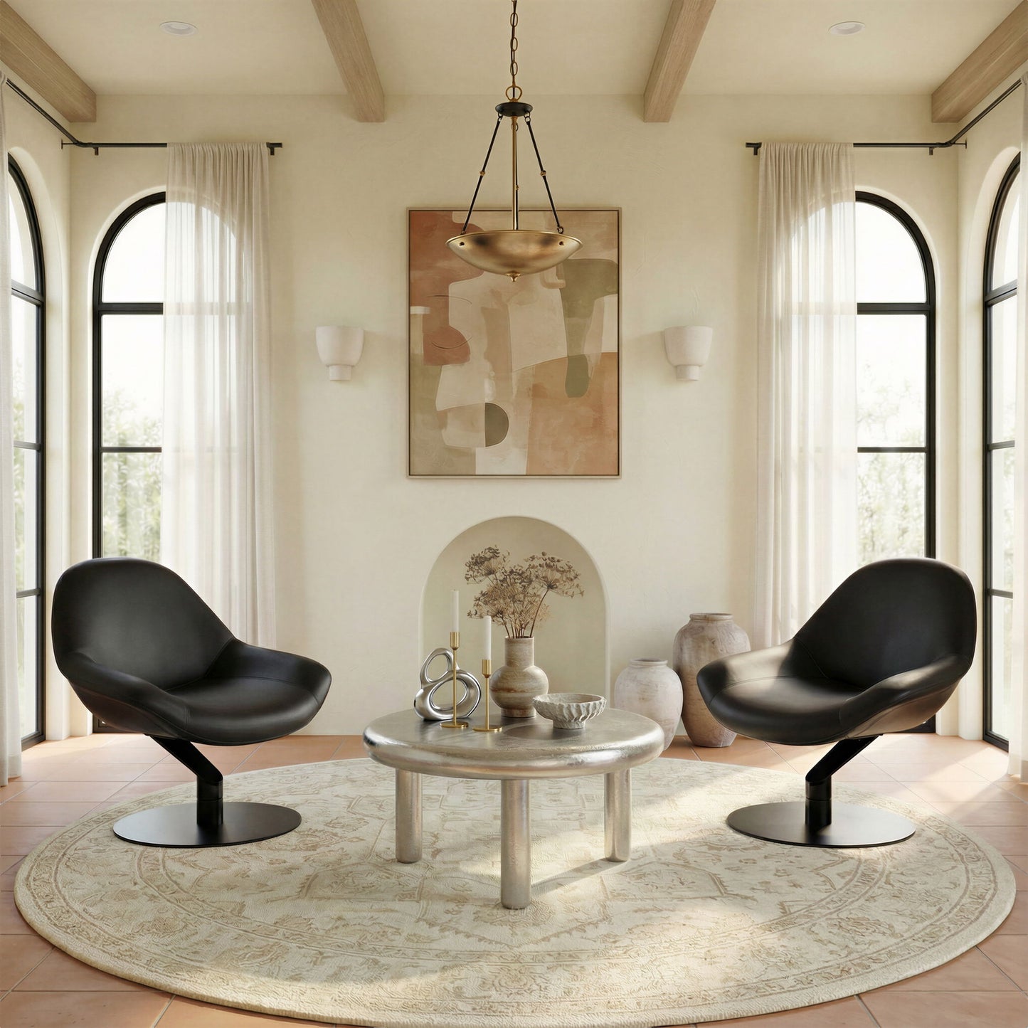 Poole - Accent Chair - Black