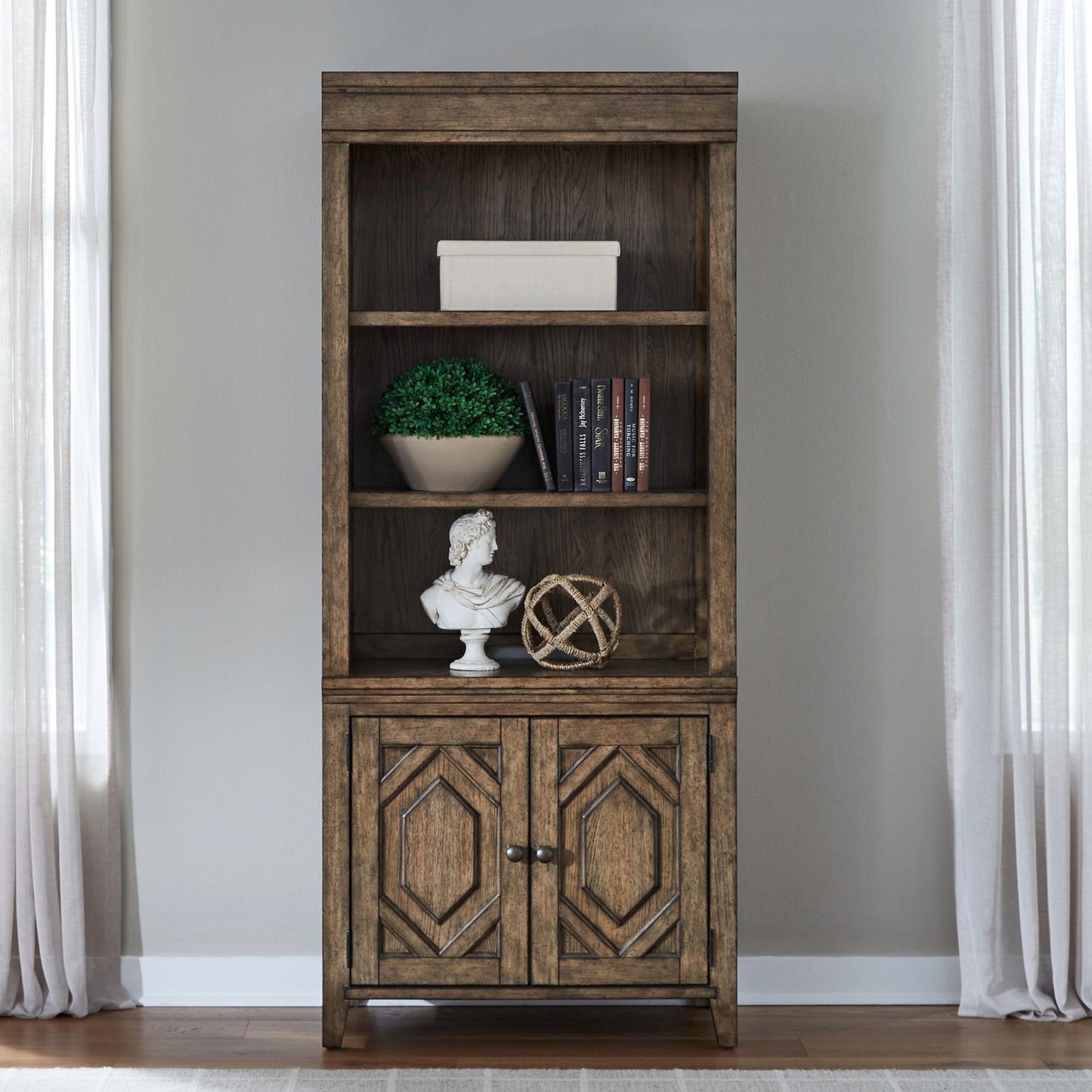 Carolina Park - Bunching Bookcase - Brown
