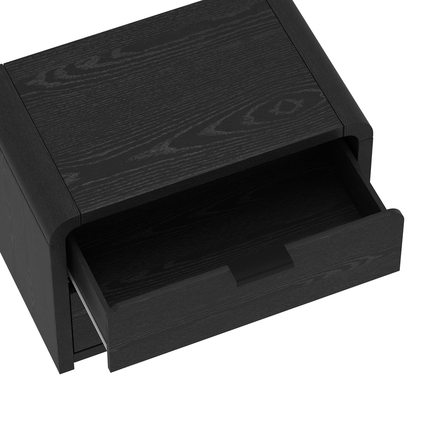 Manhattan Grace - Nightstand With Black Handles