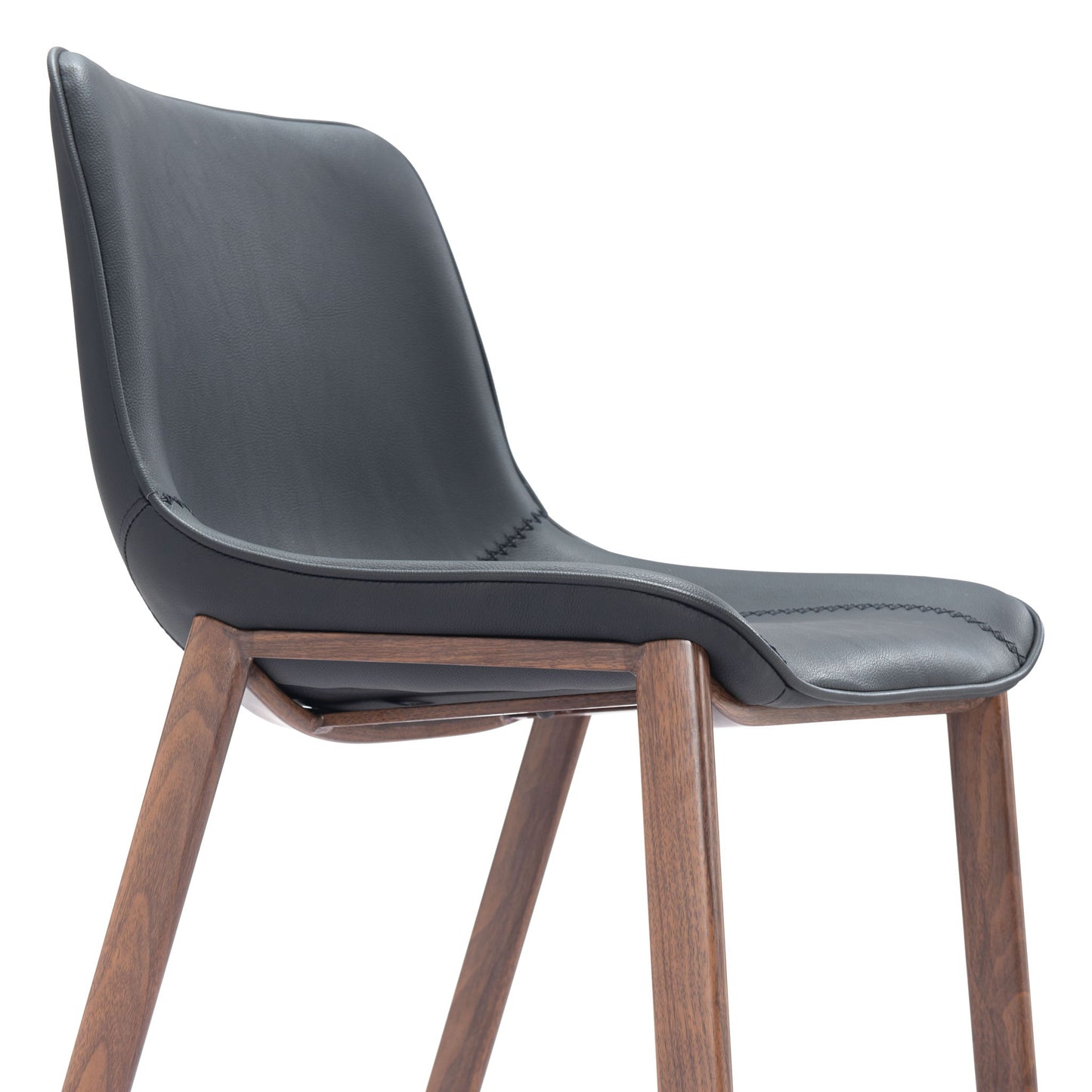 Magnus - Barstool With Black Legs (Set of 2)