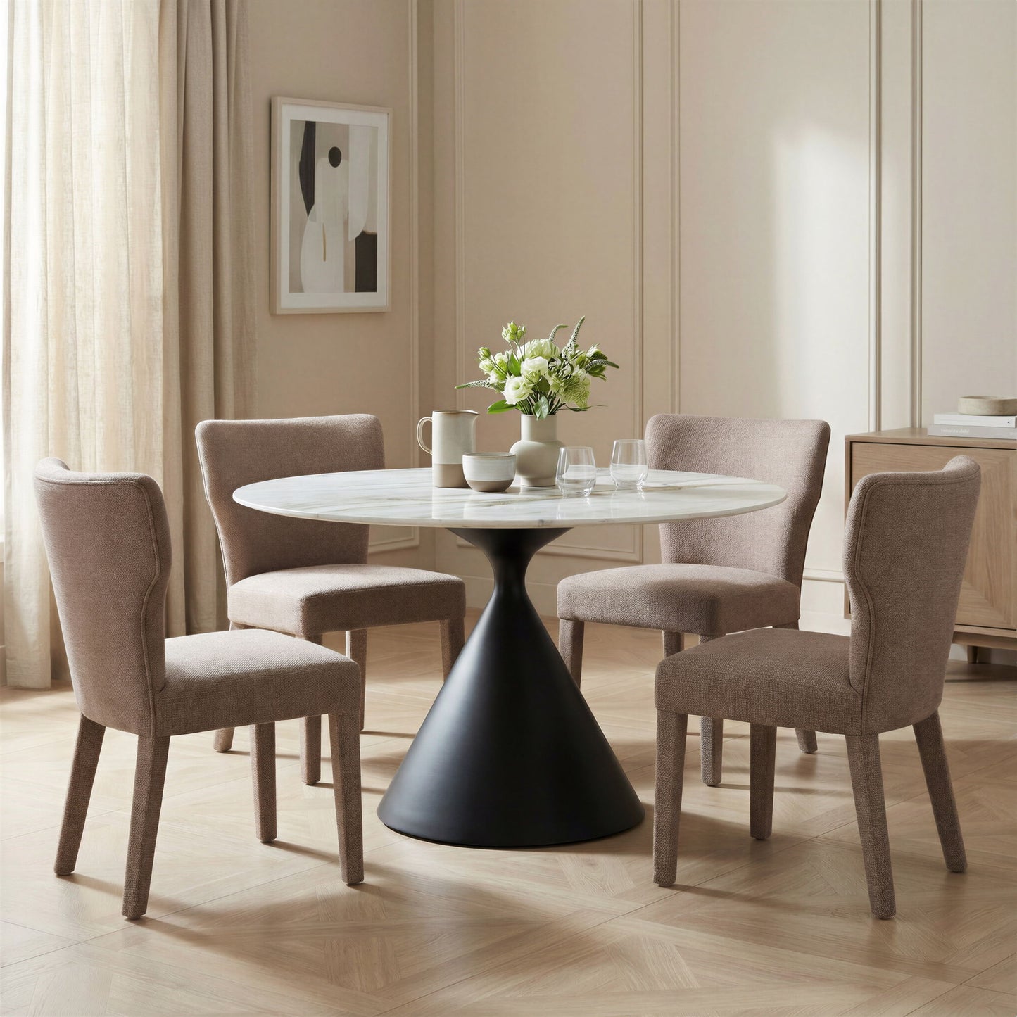 Peridot - Dining Chair - Brown