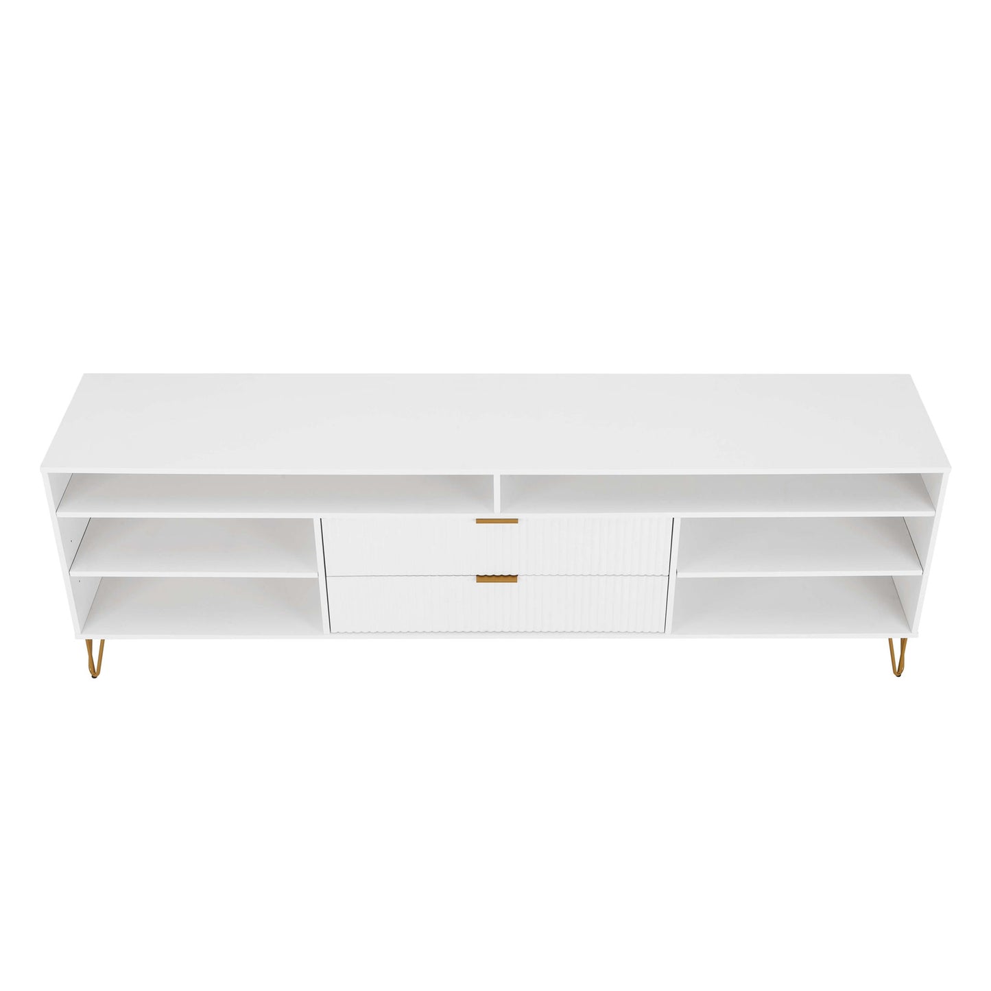 Manhattan Dumbo - Fluted TV Stand