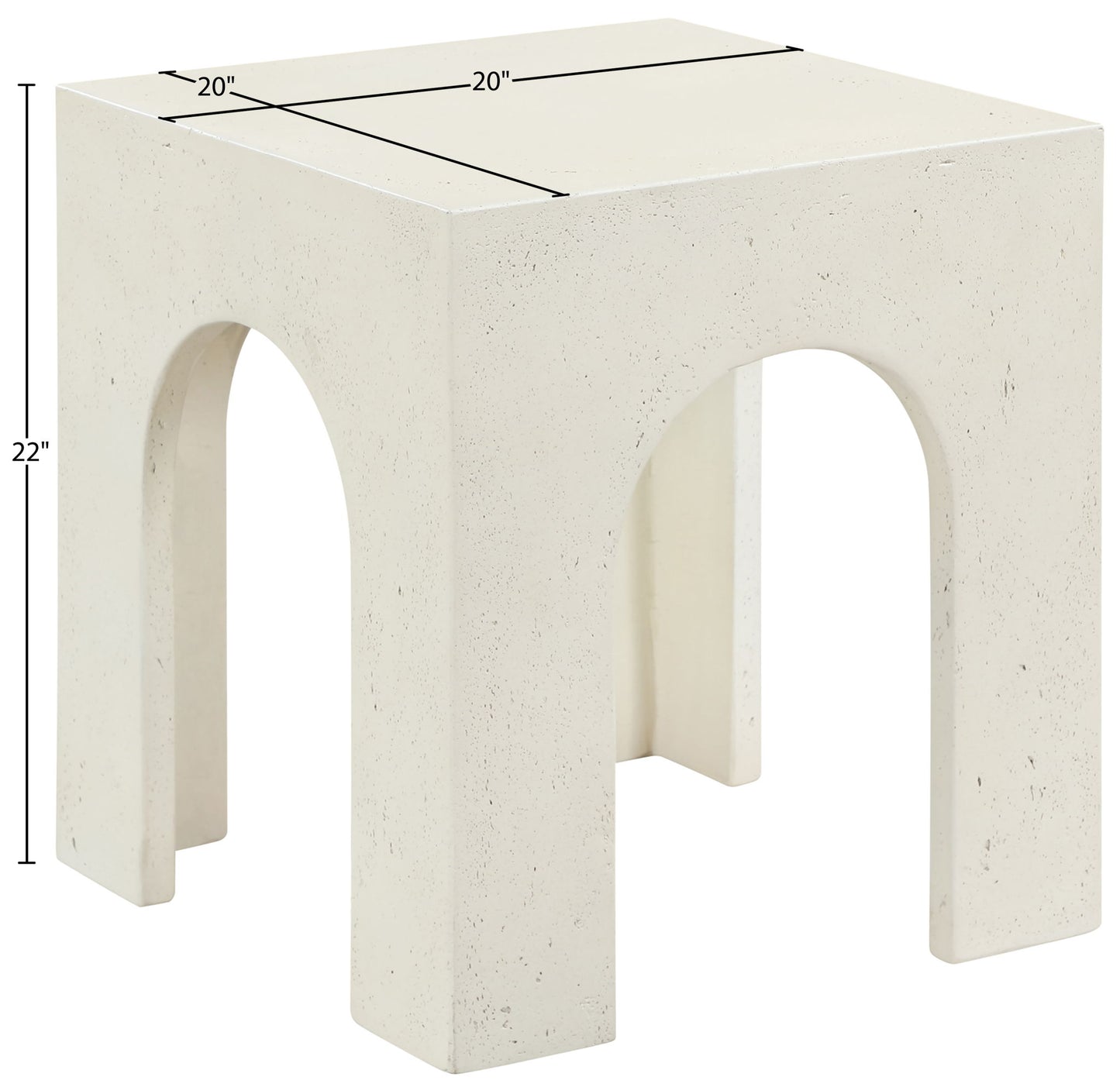 Renza - Concrete And Fiberglass Indoor / Outdoor Table