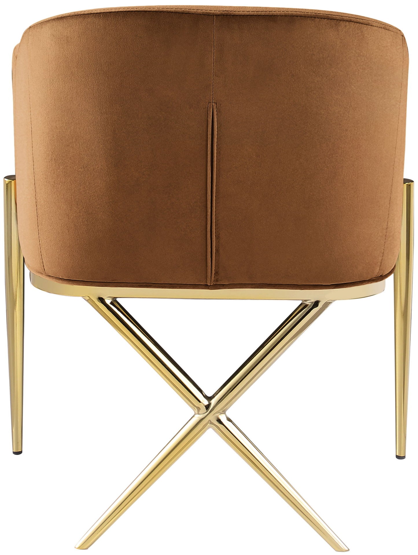 Xavier - Dining Chair with Gold Legs