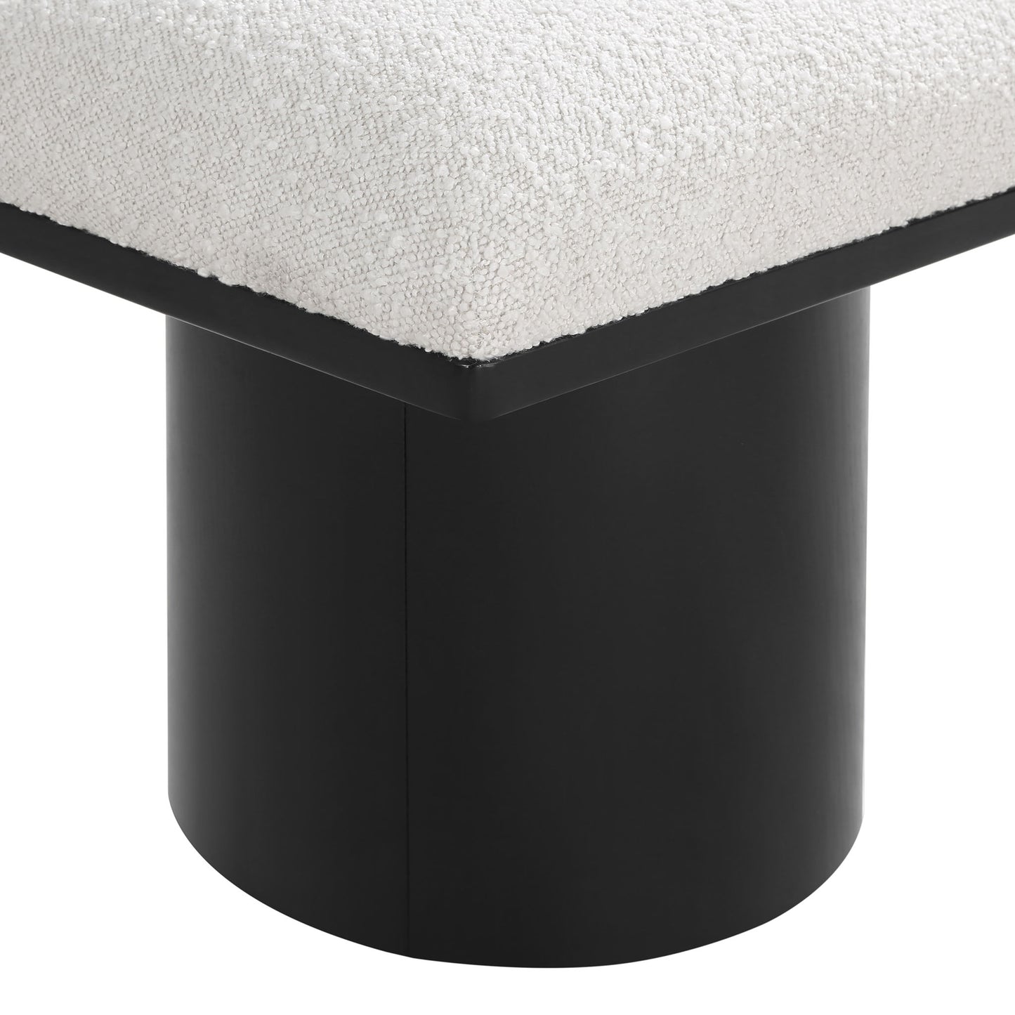 Pavilion - 4 Piece Modular Bench With Black Base