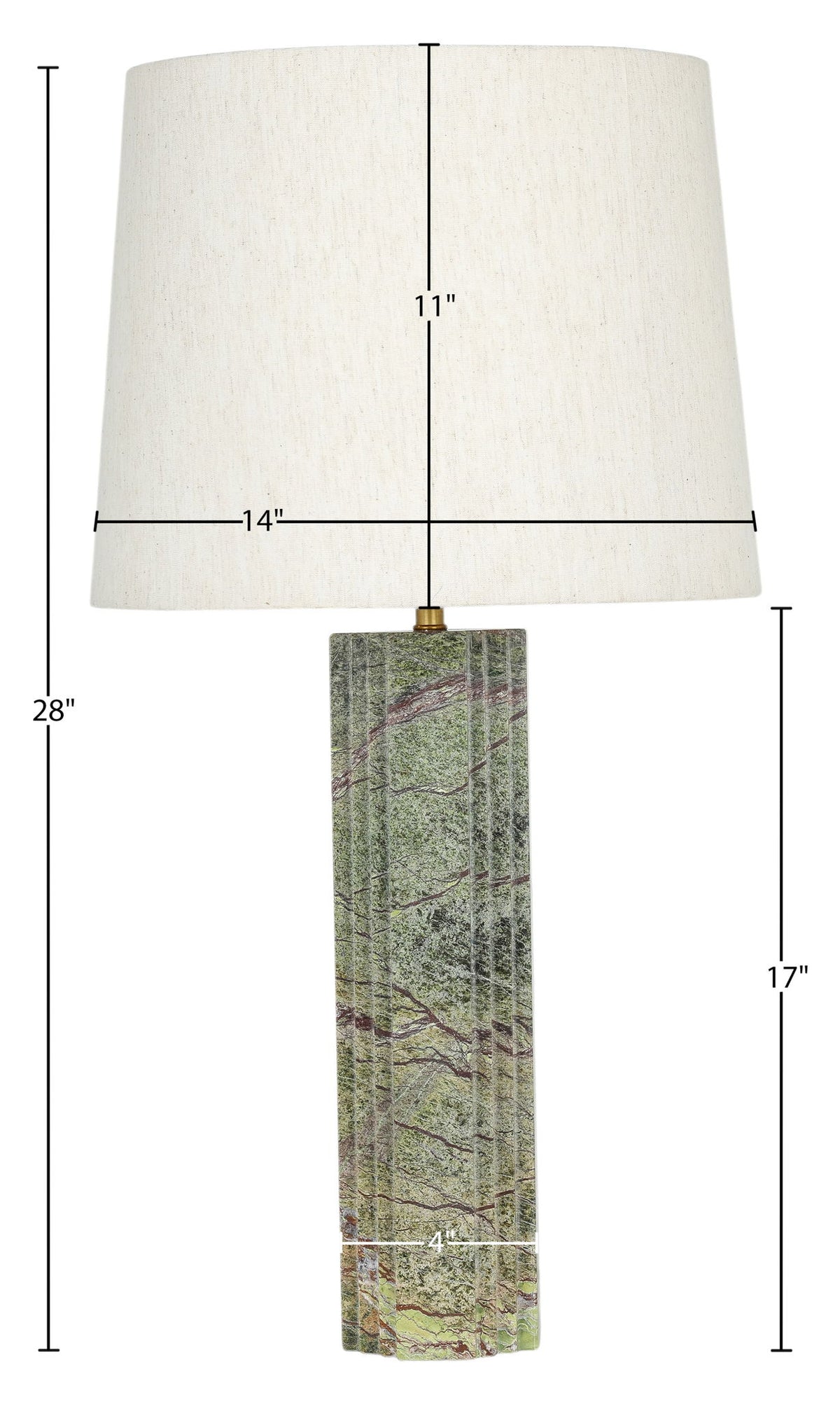 Orison - Linen Textured Fabric Table Lamp
