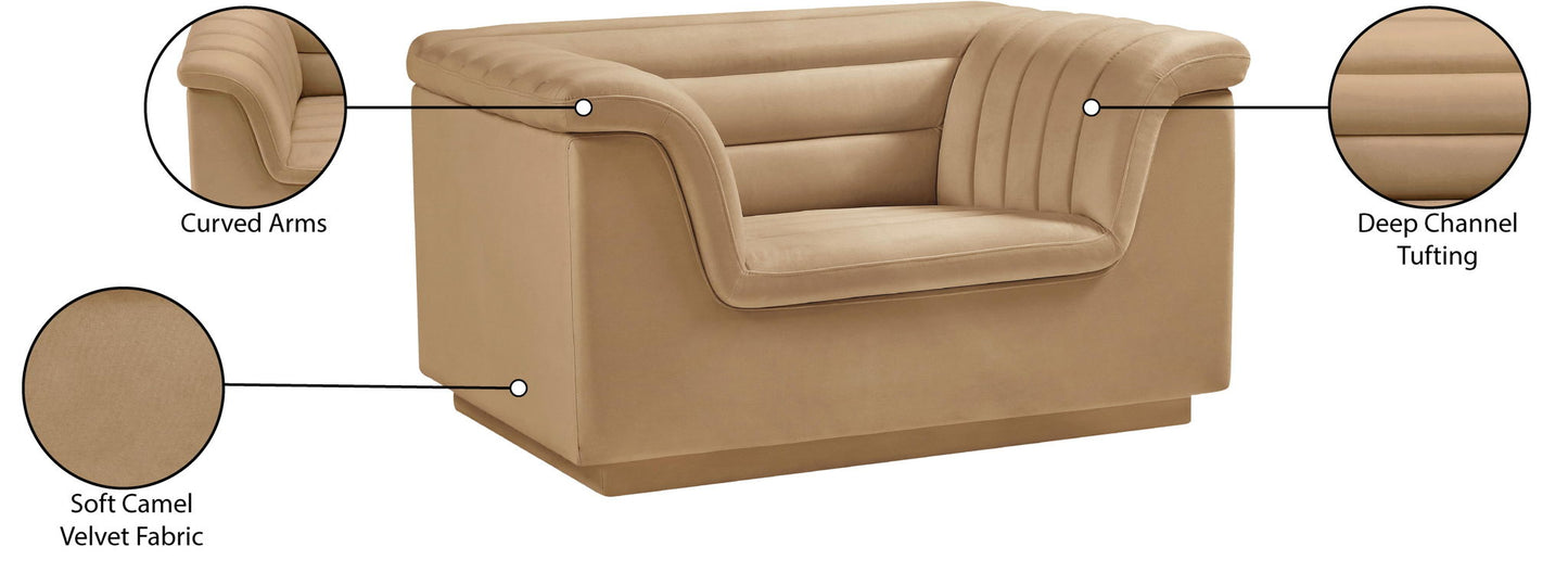 Cascade - Velvet Chair