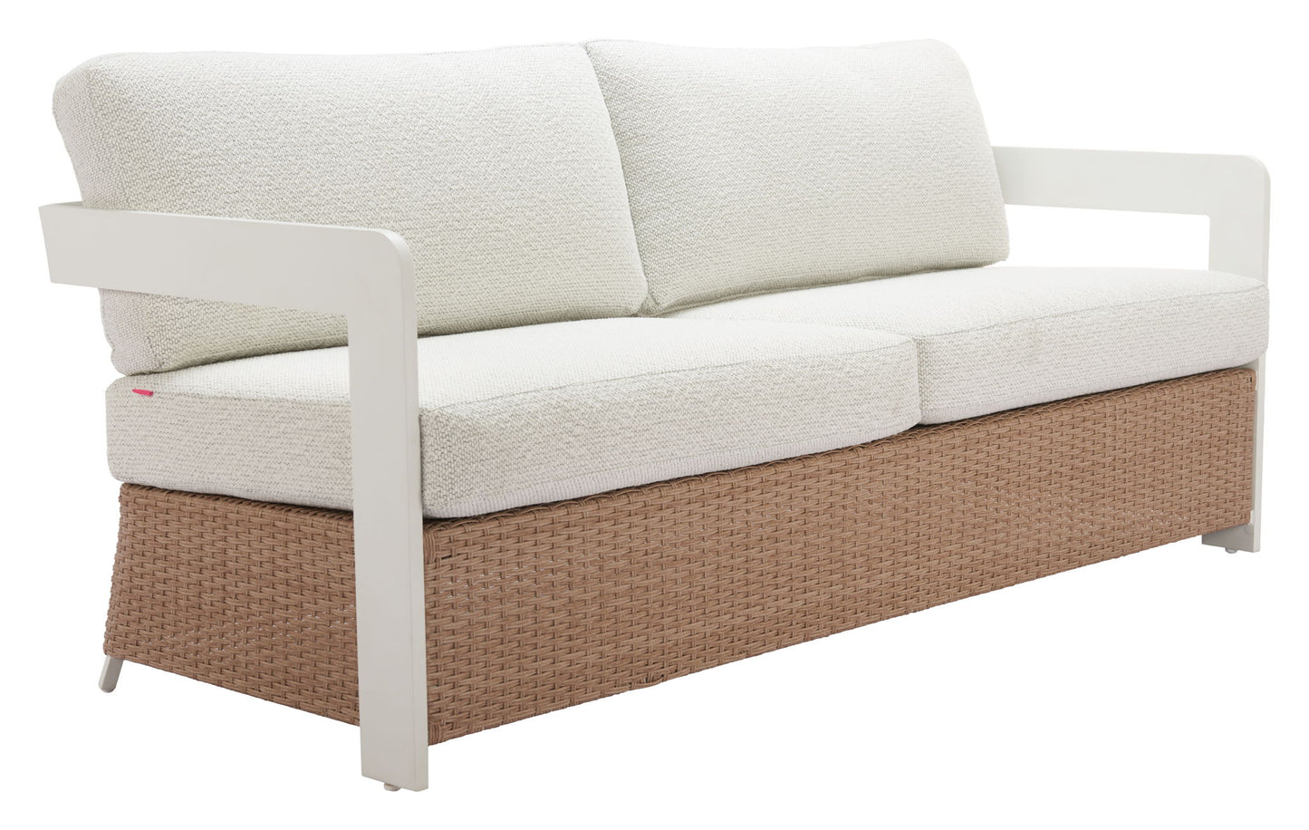 Gelo - Outdoor Sofa - White / Brown