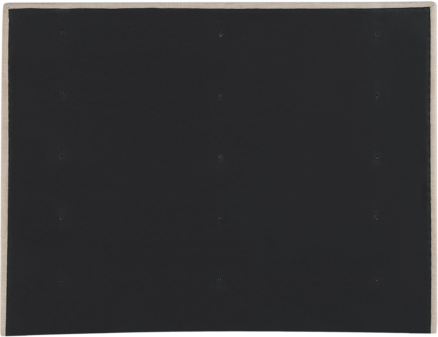 Adam - Linen Fabric Bed With 52" Headboard