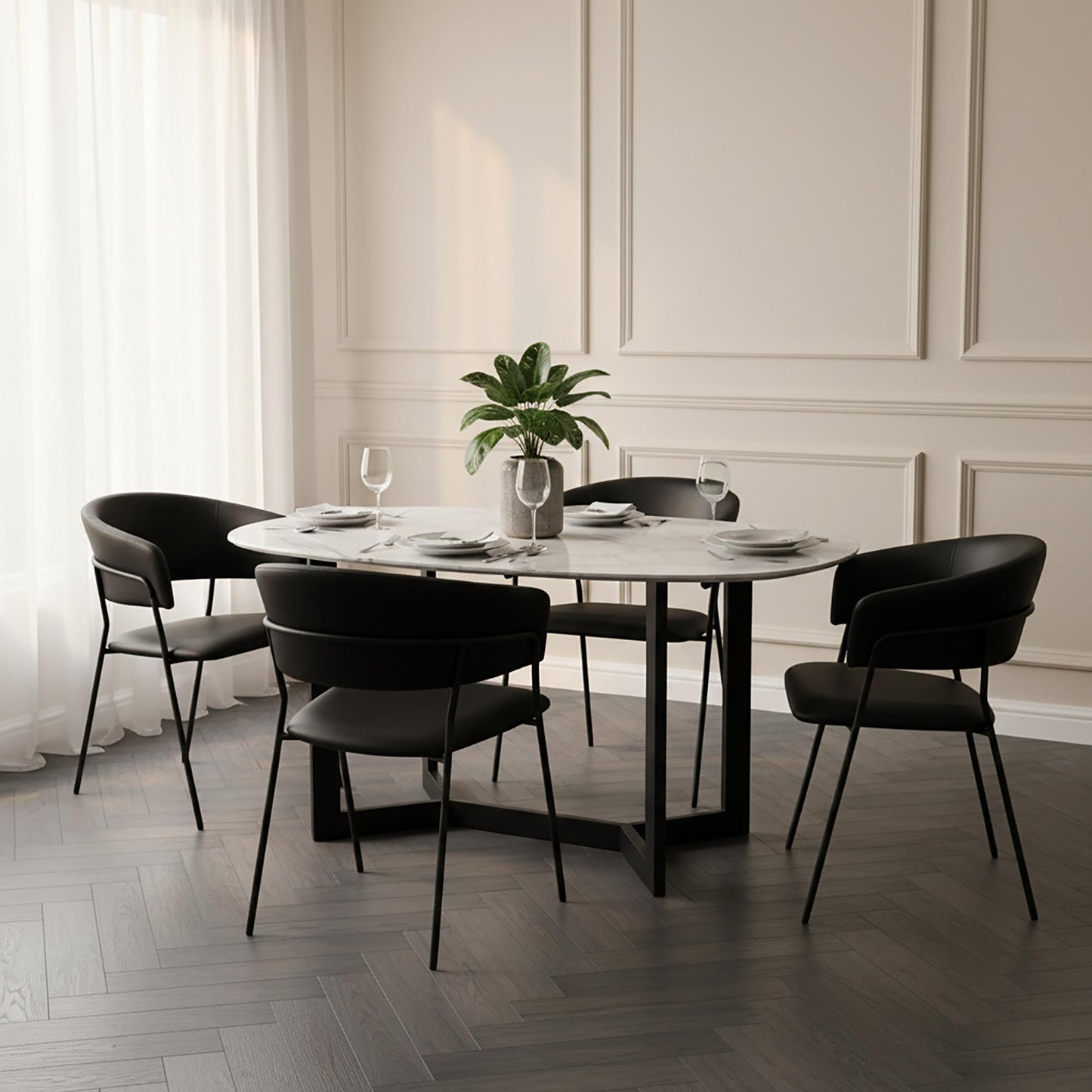 Manhattan Slate - Dining Chair (Set of 2)