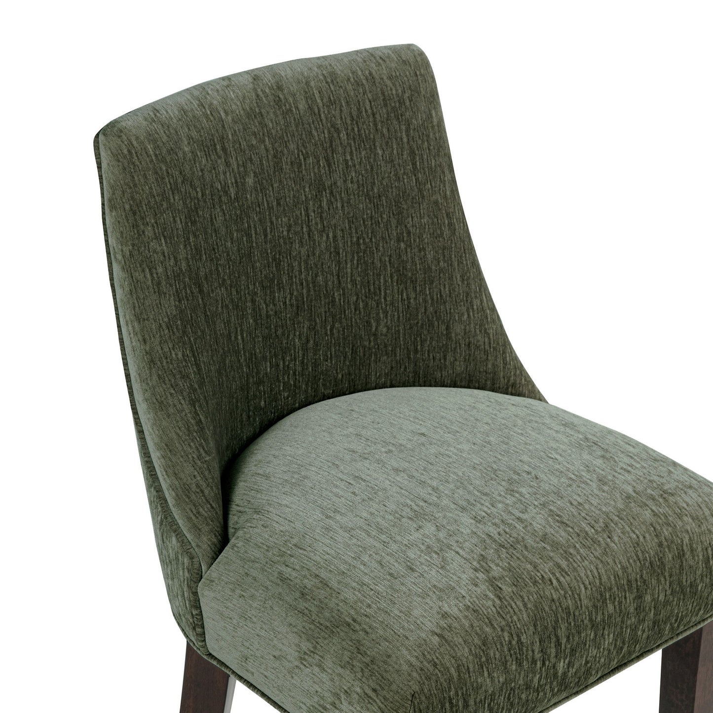 Manhattan Beever - Chenille Wood Stool