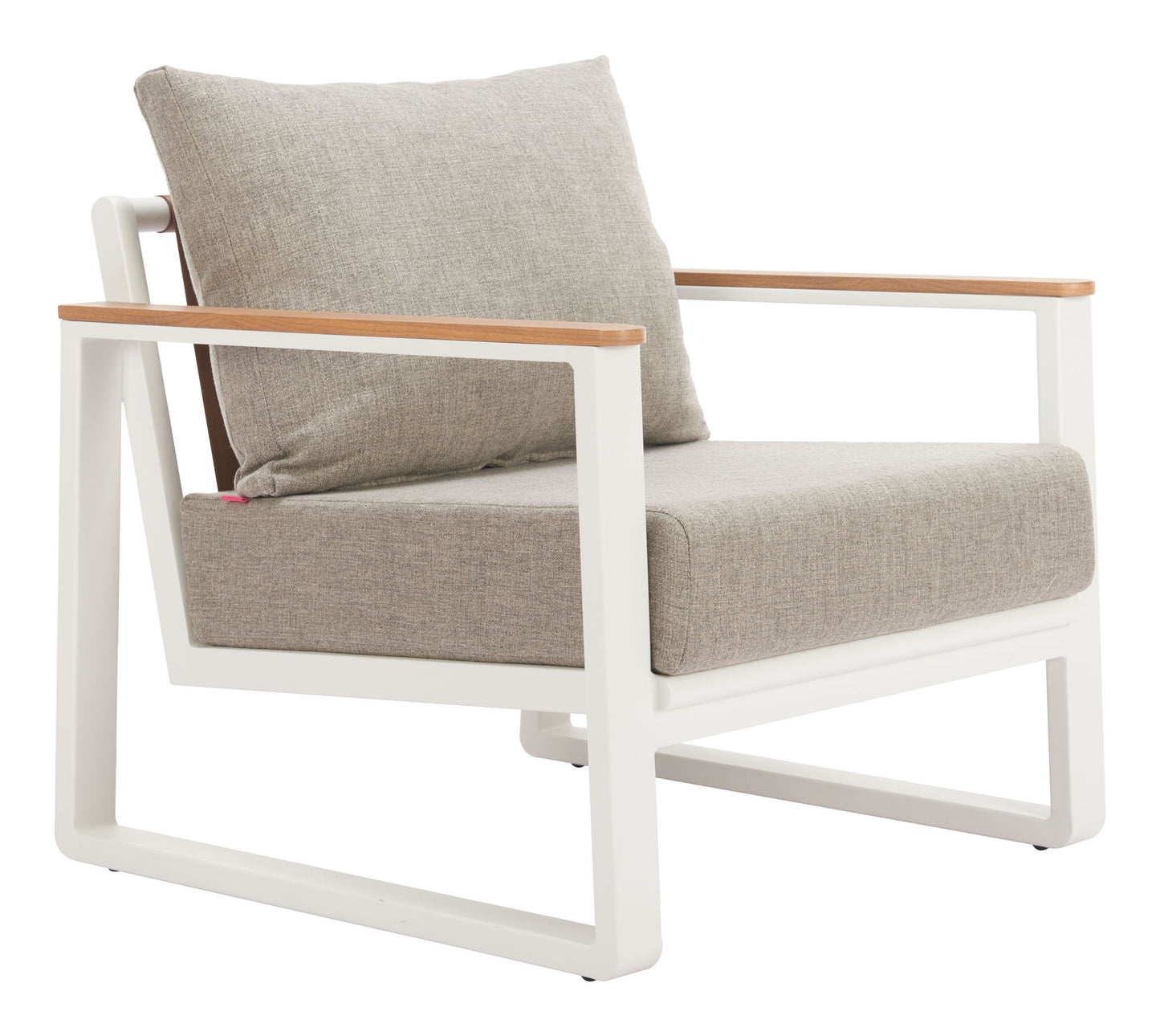 Welt - Outdoor Armchair - Taupe / White