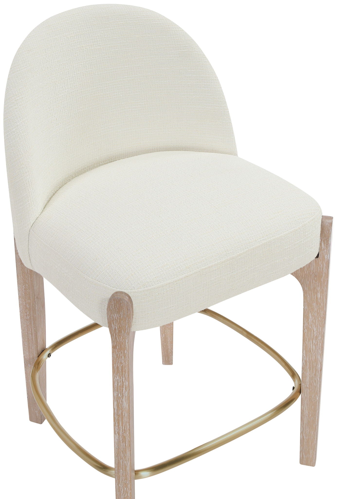 Torino - Counter Stool With Brushed Natural Base