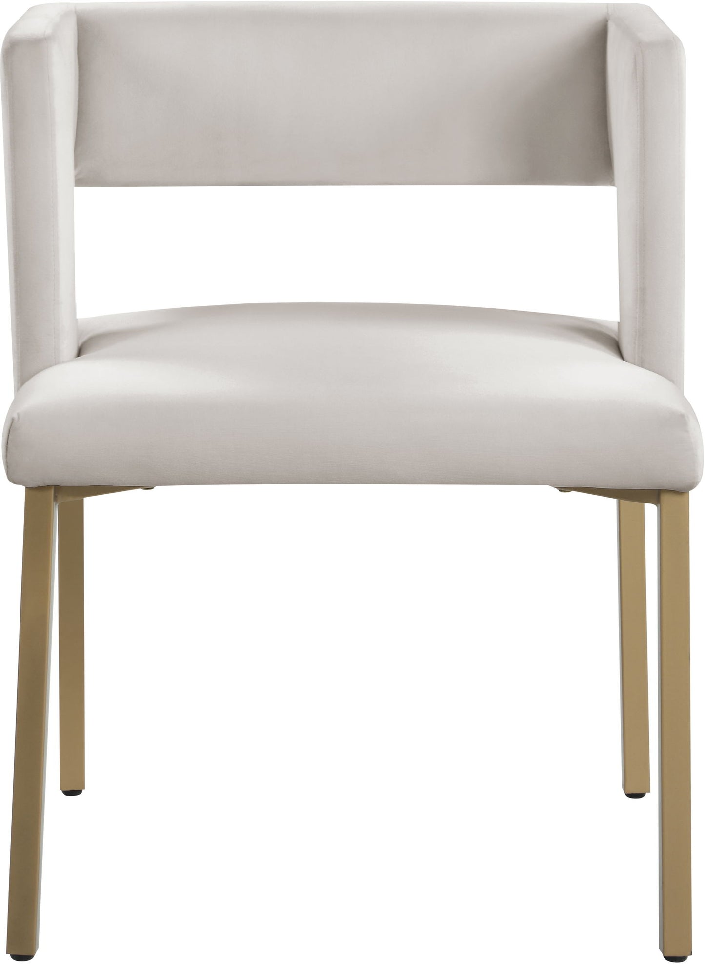 Caleb - Dining Chair with Gold Legs (Set of 2)
