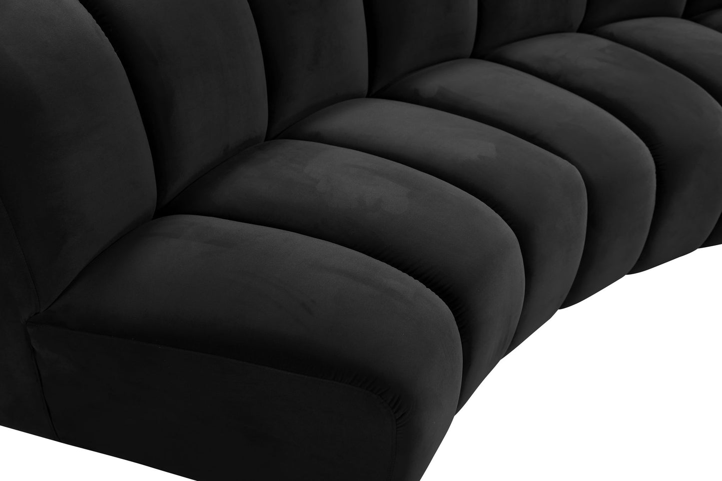 Infinity - 5 Piece Velvet Modular Sectional