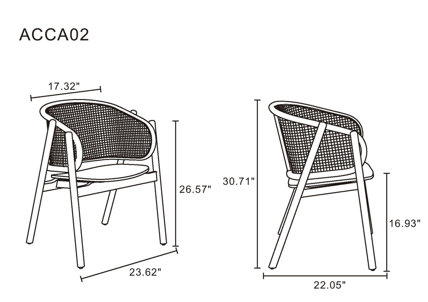 Manhattan Versailles - Accent Armchair