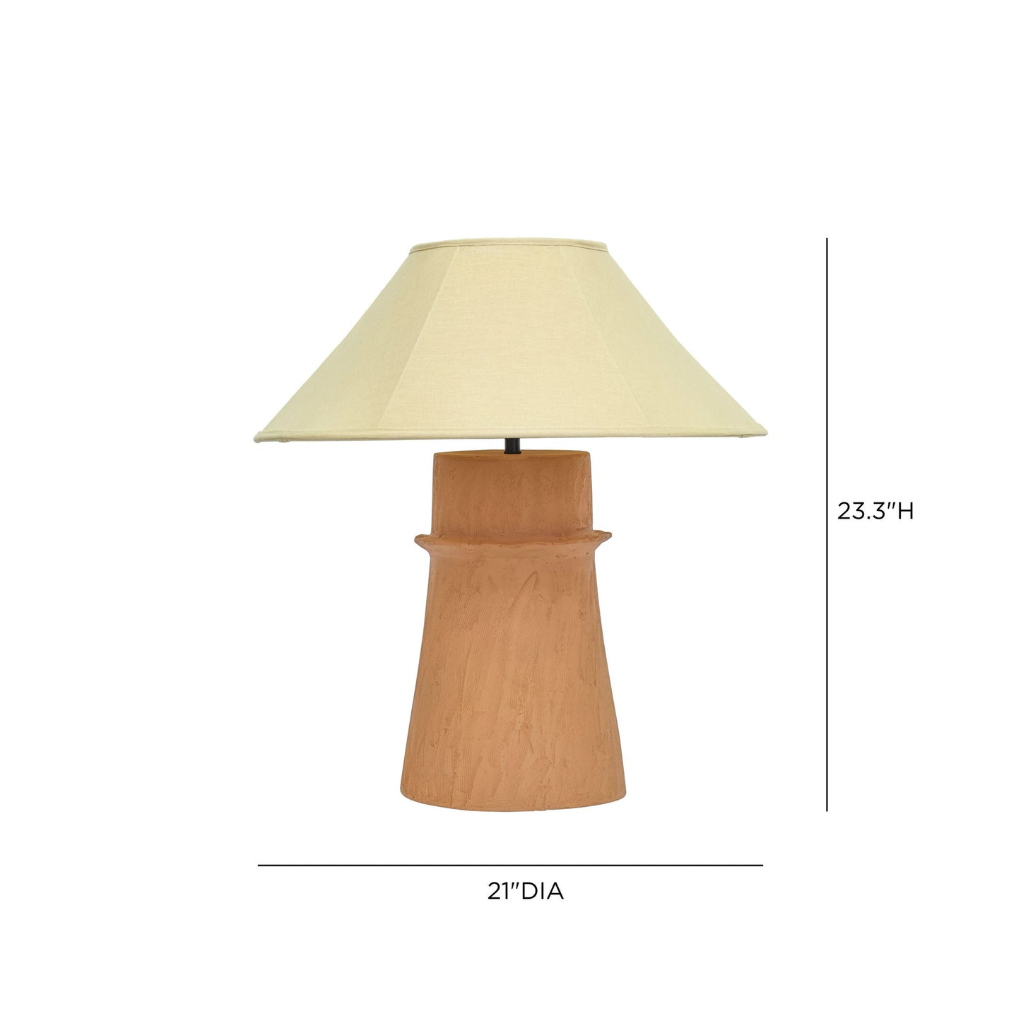 Matson - Terracotta Table Lamp - Natural